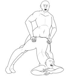 1boys 1girls ass ass_up doggy_style jack-o_pose meme meme_reference moaning moaning_in_pleasure reference_image saltynoodles straight