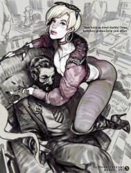 blonde_hair cigar comforting femboy glamour luxury sabudenego sugar_baby sugar_daddy suit