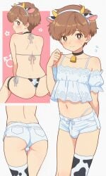bubble_butt bulge cow_boy femboy gay go_for_it,_nakamura-kun!! hirose_aiki twink