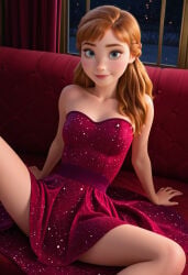 1female 1girls ai ai-created ai_assisted ai_generated anna_(frozen) ass bare_breasts beach breasts disney disney_princess dress female female_focus female_only frozen_(film) frozen_2 genitals girl horny horny_female naughty naughty_face petite pussy red_hair sexy sexy_body sexy_female skinny skinny_female skinny_girl skirt skirt_lift skirt_up small_breasts solo solo_female solo_focus tits_out upskirt