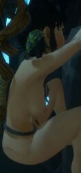 3d ass beautiful black_hair blue_eyes body_hair breasts delicious female female_focus female_only huge_ass japanese kena:_bridge_of_spirits kena_(character) kenahot kenamodnude kenanude naked naked_female nipples nude_female picture_frame pov pussy pussy_juice sexy sexy_body silhouette skin_tight slim_girl slim_waist solo solo_female solo_focus tasteful_nudity thighs video_games
