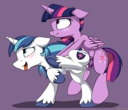 alicorn balls cutie_mark duo equine feral friendship_is_magic gleaming_shield_(mlp) horn mammal mistydash my_little_pony open_mouth penis pussy rule_63 sex shining_armor_(mlp) teeth tongue tongue_out twilight_sparkle_(mlp) unicorn wings