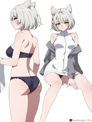/// 1girls 2d 2d_(artwork) 2d_artwork almost_naked almost_nude alternate_angle alternate_view animal_ear_fluff animal_ears ass ass_cleavage ass_crack back back_shot back_view backboob background behind_view big_boobs big_breasts black_bra black_panties black_underwear blank_background blush_face blush_lines blushing blushing_at_viewer blushing_female blushing_lines bra breasts busty busty_female busty_girl butt closed_mouth_smile collarbone different_angle digital digital_art digital_drawing digital_drawing_(artwork) digital_media digital_media_(artwork) dimples_of_venus drawing elbows exposed eye-level_view eyebrows_visible_through_hair feet_out_of_frame female female_focus female_only fingers flushed flushed_cheeks flushed_face foot_out_of_frame from_back from_behind from_behind_angle from_behind_view from_front from_side front_view gluteal_fold groin hand_out_of_frame hands_out_of_frame knees knees_out_of_frame large_boobs large_breasts lean_figure looking_at_viewer matching_underwear median_furrow mio_(xenoblade) monotone_background mostly_nude multiple_views naked naked_female naked_woman narrow_waist nearly_nude nipple_bulge nude nude_female nudity one_color_background panties plain_background portrait practically_nude profile profile_view rear_view short_hair shoulder_blades shoulders side_view sideboob slender_body slender_waist slim_female slim_waist smile smiley_face smiling smiling_at_viewer solid_color_background solo standing thick_ass thick_butt thighs three-quarter_view three_quarter_view underwear underwear_only upper_body white-haired_female white_background white_hair wide_hips xenoblade_(series) yellow-eyed_female yellow_eyes