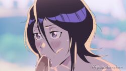 2girls animated anonymous_male bambietta_basterbine big_breasts bleach bleach:_the_thousand-year_blood_war blowjob blush clothed clothed_sex cum cum_in_mouth fellatio female_focus kokoborohen kuchiki_rukia long_hair longer_than_30_seconds longer_than_one_minute looking_at_viewer sex short_hair sternritter tagme vaginal_penetration video voice_acted