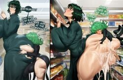 1female 1futa 1futanari 1girls 2d 2d_(artwork) ai ai_art ai_assisted ai_generated ass biceps big_ass big_breasts big_butt big_thighs biped bolt_on_tits breast_implants breasts caption enhanced_breasts fake_breasts female female_focus female_only fubuki_(one-punch_man) futa_on_female futa_with_female futadom futanari green_eyes green_hair hourglass_figure huge_ass huge_breasts huge_butt human humanoid large_ass large_breasts light-skinned_female light_skin lovelandsai one-punch_man one_punch_man sex sex_from_behind short_hair shortstack silicone silicone_implants small_but_busty small_but_hung stable_diffusion straight supermarket tatsumaki text text_box text_bubble thick_thighs thighhighs thighs voluptuous voluptuous_female