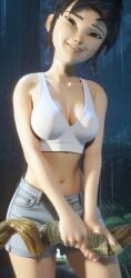 3d ass beautiful black_hair blue_eyes body_hair breasts delicious female female_focus female_only huge_ass japanese kena:_bridge_of_spirits kena_(character) kenahot kenamodnude kenanude naked naked_female nipples nude_female picture_frame pov pussy pussy_juice sexy sexy_body silhouette skin_tight slim_girl slim_waist solo solo_female solo_focus tasteful_nudity thighs video_games