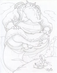 2boys anus balls beard belly book dragon dude_bulge dudebulge eastern_dragon flaccid floating human kimono lanayru lanayru_(skyward_sword) link long_beard male male_only mature_male musclegut navel nipples pecs penis sit skyward_sword smile the_legend_of_zelda