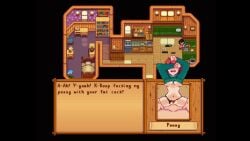 animated ginger penny_(stardew_valley) pixel_animation pixel_art red_hair sprites stardew_valley tagme theevilfallenone vaginal_penetration