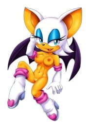 1girls anthro bbmbbf blush breasts female female_only lipstick mobius_unleashed nipples nude open_mouth palcomix pose pussy rouge_the_bat sega solo sonic_(series) sonic_the_hedgehog_(series) tongue transparent_background