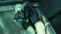 3d biting_lip metal_gear_solid sniper_wolf solid_snake source_filmmaker straight thevityaz vaginal_penetration wall