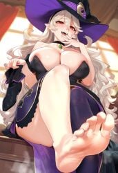 big_breasts corrin_(fire_emblem) corrin_(fire_emblem)_(female) fire_emblem fire_emblem_fates halloween halloween_costume thick_hips thick_thighs thighs witch witch_costume witch_hat