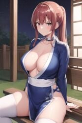 ai_generated dead_or_alive kasumi_(doa) large_ass large_breasts