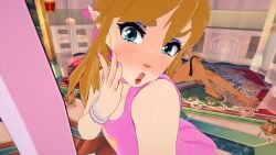 bunny-home cheerleader crossdressing cute femboy feminization funny gay gerudo girlfriend girly high_heels link nail_polish pink_panties punishment the_legend_of_zelda transformation trap