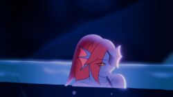 1girls 2d 2d_animation animated big_breasts bikini blopkid blue_body breasts cleavage female fish_girl huge_butt large_breasts mp4 shorter_than_10_seconds solo sound swimsuit tagme toby_fox undertale undertale_(series) undyne undyne_(deltarune) video