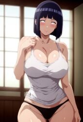 1female 1girls ai_generated arisato_yu big_breasts female_only hyuuga_hinata naruto naruto_shippuden solo solo_female tagme