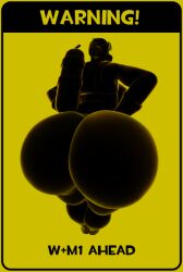 1girls 2020s 2024 3d 3d_(artwork) ass ass_cleavage bending_forward big_ass big_breasts big_thighs bodysuit bottom_heavy breasts cand3d clothing dat_ass eyelashes female female_focus female_only fempyro fully_clothed gas_canister giant_ass gloves hips huge_ass huge_thighs hyper hyper_ass large_ass large_breasts large_thighs latex latex_gloves latex_suit legs_together light-skinned_female light_skin long_legs looking_at_viewer low_res mask masked pyro round_ass rule_63 simple_background slim_waist solo solo_female solo_focus team_fortress_2 thick_thighs thighs valve warning_sign wide_hips