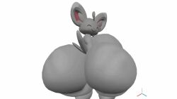 3d 3d_(artwork) 3d_animation animation anthro anthro_female ass big_ass big_booty big_butt booty butt female gif huge_ass huge_booty huge_butt minccino naked naked_female nsfw nude nude_female pokemon pokemon_(species) pokemon_fanart prisma3d rockstarpandapng thicc thicc_girl thick thick_girl twerk twerking
