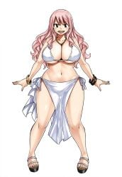 1girls curvy fairy_tail freya_(mullon) full_body happy huge_breasts large_breasts mullon not_porn original_character pelvic_curtain pink_hair sfw smile standing thick_thighs top_heavy voluptuous voluptuous_female wide_hips