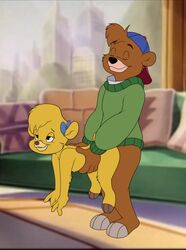 1boy 1boy1girl 1girls 2d 2d_animation ambiguous_penetration animated anthro anthro_female anthro_male anthro_on_anthro anthro_only anthro_penetrated anthro_penetrating anthro_penetrating_anthro balls bear bear_boy bear_girl bottomless bow breasts brown_fur brown_nose clothed clothing cub cub_on_cub disney duo eyebrows eyelashes female female_cub female_penetrated from_behind_position fur furry furry_female furry_male furry_only half-closed_eyes kit_cloudkicker larger_male male male/female male_cub male_penetrating male_penetrating_female mammal molly_cunningham no_sound open_mouth penetration sex sfan size_difference smaller_female smile straight tagme talespin url video young young_female young_male young_on_young