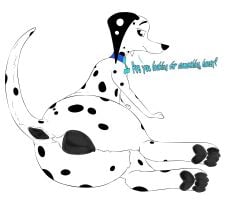 101_dalmatian_street 101_dalmatians 5:4 animal_genitalia animal_vulva anus big_butt black_pawpads black_spots butt canid canine canine_genitalia canine_vulva canis dalmatian delilah_(101_dalmatians) disney domestic_dog female feral fur genitals hi_res looking_back mammal markings pawpads solo spots spotted_body spotted_fur udbebu vulva white_body white_fur