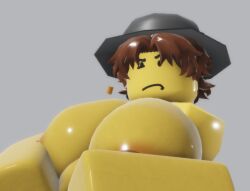 1girls 3d alexei_tarasov blood_debt boonie_hat breasts fan_character gaslight_engine original_character red_hair roblox robloxian tagme yellow_skin