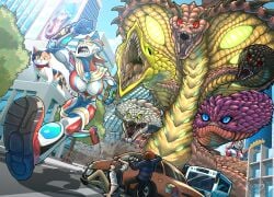 breasts female janus_jammy kaiju not_porn ultraman_(franchise)
