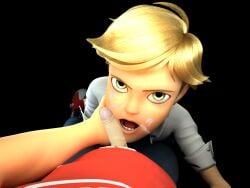 2023 2boys accurate_art_style adrien_agreste angry blonde blonde-haired_male blonde_eyebrows blonde_hair blonde_male cock dick green_eyes le_chien_kim light-skinned_male light_skin male male/male male_only miraculous_ladybug penis questionable_consent skinny skinny_male staring staring_at_viewer tagme teeth teeth_showing teeth_visible twink