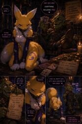 ai_generated chatgpt digimon digimon_tamers fluffy fluffy_tail fox fox_girl renamon tagme
