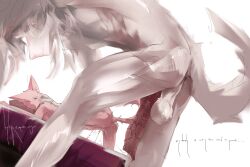 absurd_res animal_genitalia animal_penis anthro anus arctic_fox ass_up athletic athletic_anthro balls big_balls big_penis biped blush bodily_fluids c4nis_major canid canine canine_genitalia canine_penis canis digital_media_(artwork) domestic_dog dripping dripping_vulva duo ejaculation erection excessive_genital_fluids excessive_precum excessive_vaginal_fluids female female_anthro fox fur genital_fluids genitals herding_dog hi_res holding_neck humanoid_genitalia humanoid_vulva knot knotted_penis leaking_precum male male/female male_anthro mammal nude old_english_sheepdog pastoral_dog penis pinned pinned_to_bed precum precum_drip precum_on_penis precum_string presenting requesting sex sex_request sheepdog size_difference slim smaller_female tail true_fox vaginal vaginal_fluids vulva