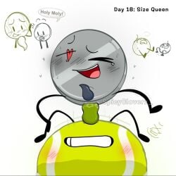 battle_for_dream_island battle_for_dream_island_again bfb bfdi bfdia nickel_(bfdi) object_shows penetration tennis_ball_(bfdi) tentacle_penis