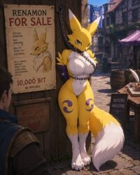 2026 ai_generated chatgpt curvy digimon digimon_tamers fluffy fluffy_tail fox fox_girl renamon sale sexy tagme