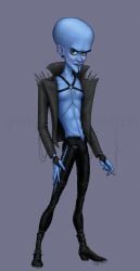 dreamworks dreamworks_animation male male_only megamind megamind_(character) not_porn pacific_data_images paramount_pictures penis penis_bulge safe safe_for_work sfw