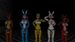 bonnie (disembowell) from five nights at freddy's by jayjay625 (artist)