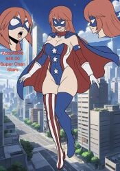 1girls adoptable ass big_ass big_breasts big_thighs breasts curvaceous curvy curvy_figure digital_media_(artwork) female female_only hero heroine hips hourglass_figure huge_thighs large_thighs light-skinned_female light_skin mature mature_female ninja-8004 slim_waist super-chan superhero superheroine thick thick_hips thick_legs thick_thighs thighs voluptuous waist wide_hips wide_thighs
