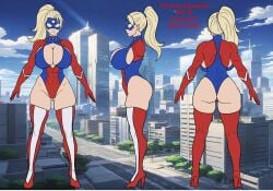 1girls adoptable ass big_ass big_breasts big_thighs breasts curvaceous curvy curvy_figure digital_media_(artwork) female female_only hero heroine hips hourglass_figure huge_thighs large_thighs light-skinned_female light_skin mature mature_female ninja-8004 slim_waist super-chan superhero superheroine thick thick_hips thick_legs thick_thighs thighs voluptuous waist wide_hips wide_thighs