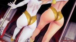 2girls 3d ass female koikatsu poly_(artist) pomni_(dancer_outfit) pomni_(the_amazing_digital_circus) ragatha_(the_amazing_digital_circus) tagme the_amazing_digital_circus