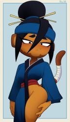 bloons_tower_defense female female_focus female_only p0stalk sauda_(bloons) solo solo_female solo_focus