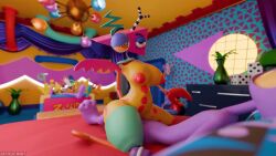 animated glitch_productions jax_(tadc) jax_(the_amazing_digital_circus) sound tagme the_amazing_digital_circus video zooble_(tadc) zooble_(the_amazing_digital_circus)