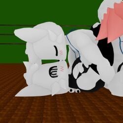 3d blender boxing_ring boykisser boykisser_(meme) girlkisser girlkisser_(melodynotmel) kissing sex