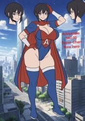 1girls adoptable ass big_ass big_breasts big_thighs breasts curvaceous curvy curvy_figure digital_media_(artwork) female female_only hero heroine hips hourglass_figure huge_thighs large_thighs light-skinned_female light_skin mature mature_female ninja-8004 slim_waist super-chan superhero superheroine thick thick_hips thick_legs thick_thighs thighs voluptuous waist wide_hips wide_thighs