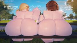2026 2girls 3d 4k absurd_res ass ass_bigger_than_head ass_cleavage ass_crack ass_focus ass_to_ass bare_ass beauty_mark bench big_ass big_butt blonde_hair brown_hair butt butt_crack butt_focus chubby chubby_female completely_nude curvaceous curvy day dialogue duo english_text erna_kraus fat fat_ass fat_female female female_only gigantic_ass gilf glasses grass grass_field hd hi_res huge_ass huge_asscheeks huge_butt large_ass laugh laughing massive_ass mature mature_female mature_woman milf mole naked nude outdoors outside overweight overweight_female panzerjungen park paula_sommer render roblox robloxian sitting sitting_down smile talking text thick thick_ass thick_legs thick_thighs thighs trees twitter_username voluptuous wide_hips wrinkles