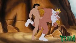 animated disney gay king_triton prince_eric tagme the_little_mermaid video yaoi