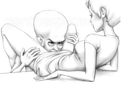 1boy 1girls cunnilingus dreamworks dreamworks_animation female male megamind megamind_(character) oral pacific_data_images paramount_pictures roxanne_ritchi