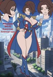 1girls adoptable ass big_ass big_breasts big_thighs breasts curvaceous curvy curvy_figure digital_media_(artwork) female female_only hero heroine hips hourglass_figure huge_thighs large_thighs light-skinned_female light_skin mature mature_female ninja-8004 slim_waist super-chan superhero superheroine thick thick_hips thick_legs thick_thighs thighs voluptuous waist wide_hips wide_thighs