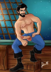 artbyfab disney gay prince_eric the_little_mermaid yaoi