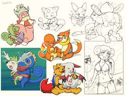 2012 ampharos anal anthro anus buizel charmander croagunk fire gay hair ivysaur kecleon lapras male mew nidorino nintendo penis pokémon_(species) pokemon pokemon_(species) pokemon_dppt pokemon_gsc pokemon_rgby pokemon_rse sex_toy shaymin shellder slowking smile straight_hair tail tail_fire tickling ukkappa water zangoose