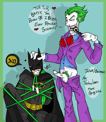 2006 2boys batman batman_(bruce_wayne) batman_(series) bruce_wayne dc dc_comics gay joker male male_only spug yaoi