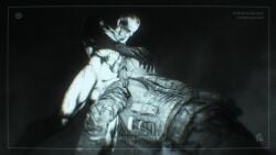 1440p 3d_animation animated balls blowjob camo_clothing crossover erection face_fucking faceless_character faceless_male floating glitching hands_on_head kneeling male military military_uniform no_sound oral oral_penetration oral_sex outlast penis red_barrels soldier tagme tauntilock vest video video_games walrider