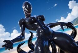 1girls ai_generated alien black_body black_skin breasts civitai claws curvy curvy_ass curvy_body curvy_female curvy_figure curvy_hips curvy_thighs female female_focus female_only kirillai marvel marvel_comics marvel_rivals monster monster_girl sharp_claws sharp_teeth she-venom solo solo_female solo_focus symbiote symbiote_suit tagme teeth tentacle tentacle tentacle_penetration tentacle_rape tentacle_sex thick thick_ass thick_hips thick_legs thick_thighs venom venom_(marvel) venom_(marvel_rivals) video_game_character video_games
