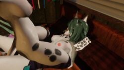 3d anthro canine canine_penis cock female furry furry_female furry_only futa_on_female futa_penetrating_female pussy stockings vaginal_penetration vaginal_sex vrchat vrchat_avatar vrchat_model